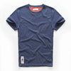 Men's T-shirt Cotton Solid Color t shirt Men Causal O-neck Basic Tshirt Male High Quality Classical Tops