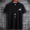 2021 Newest T Shirt for Men Clothing Fitness White O Neck Man T-shirt