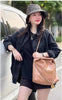 Denim Jacket 2025 ETJ Spring new all-cotton large pockets embellished loose version of women's shirt-style denim jacket