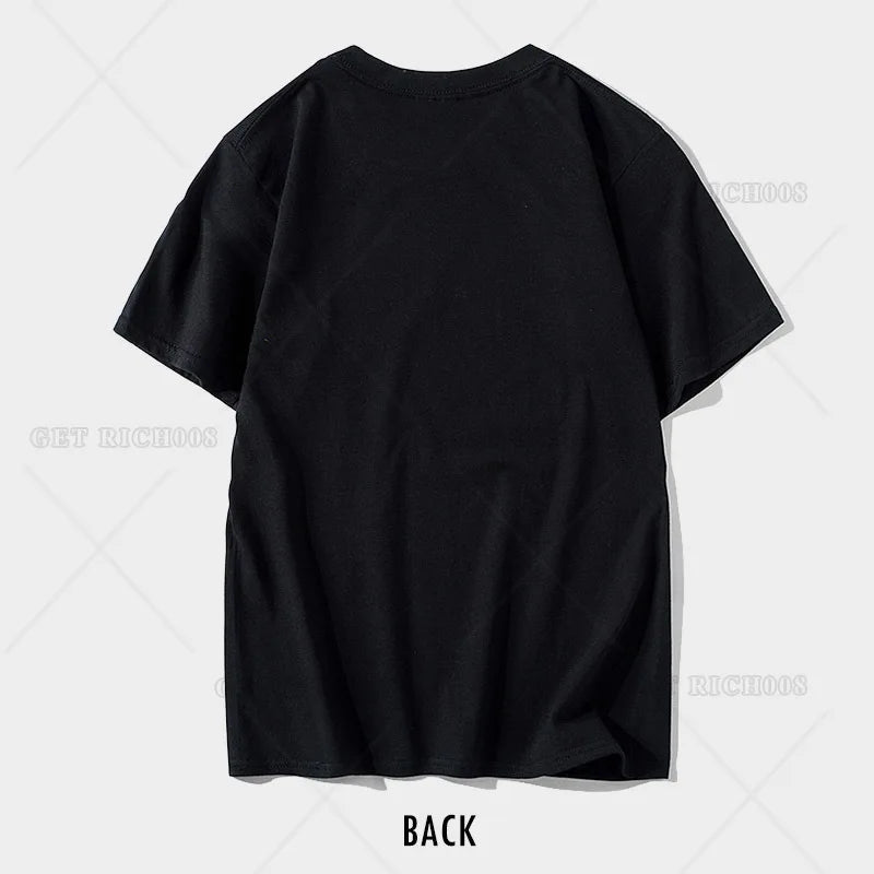 T-Shirt for Men Women Party Short Sleeve Cotton Clothing Oversized T Shirt