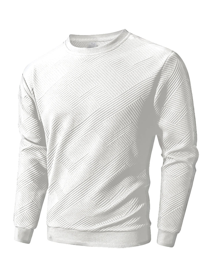 Men's Crew Neck Sweatshirts Spring Autumn Warm Basic Outdoor Pullover Sweater Casual No Hood Hoodie Man Sportswear Tops
