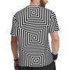 Gym T Shirt For Men Mondrian Line T-Shirts