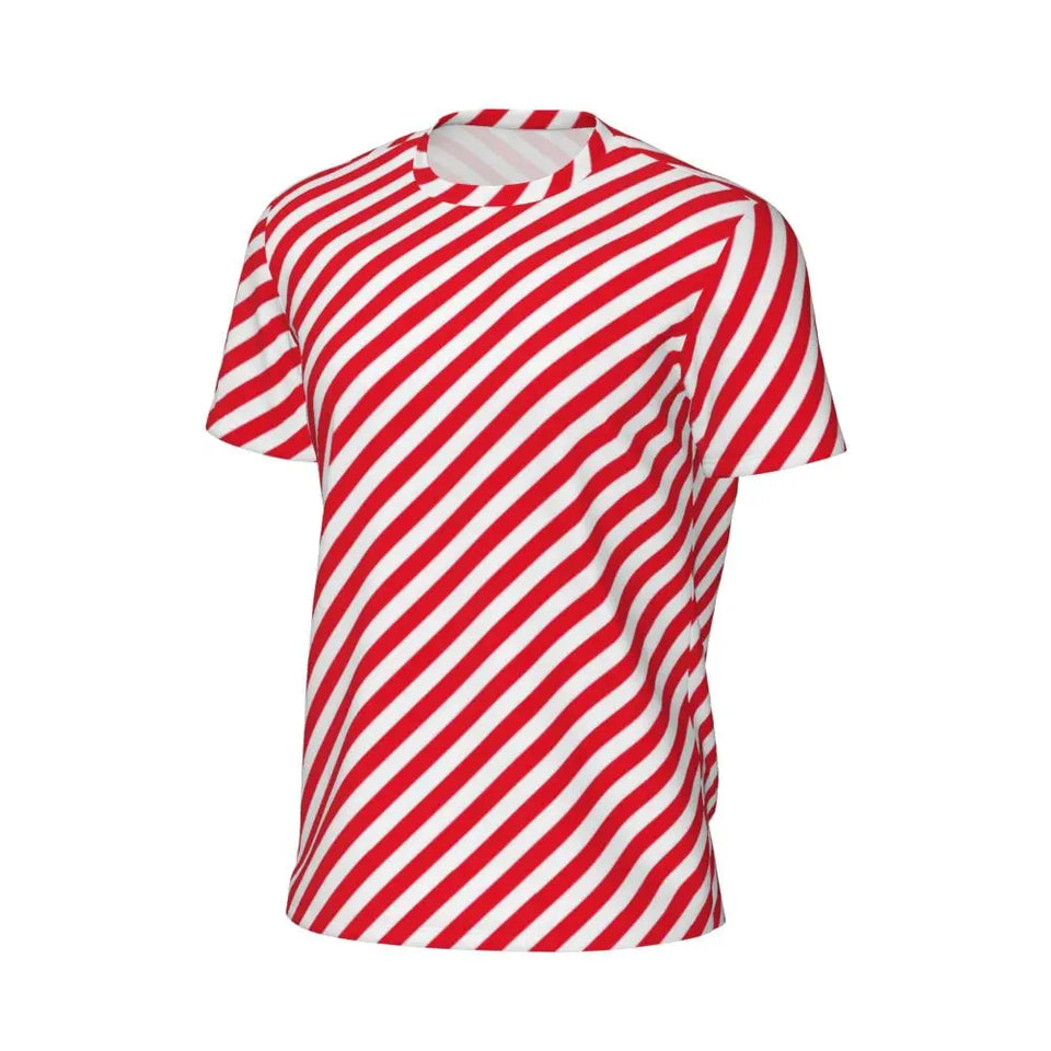 Gym T Shirt For Men Mondrian Line T-Shirts