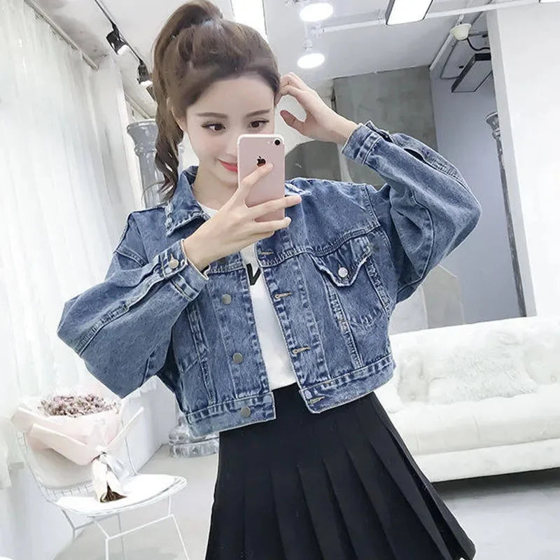 Denim Jacket For Women in Spring and Autumn 2024 New Embroidered Chinese Style Fashion Versatile Denim Clothing High-end women's