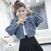Denim Jacket For Women in Spring and Autumn 2024 New Embroidered Chinese Style Fashion Versatile Denim Clothing High-end women's