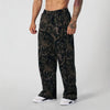 2025 New Jogger Straight Trendy Fitness Pants Men's Camouflage Wide Leg Pants Breathable running sweatpants loose men trousers