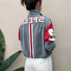 Denim Jacket Women's 2025Spring Autumn New European Fashion Cowboy Coat Female Trend Contrast Jeans Outwear Design Sense Outcoat