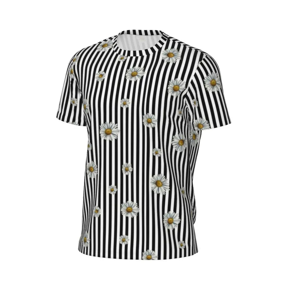 Gym T Shirt For Men Mondrian Line T-Shirts