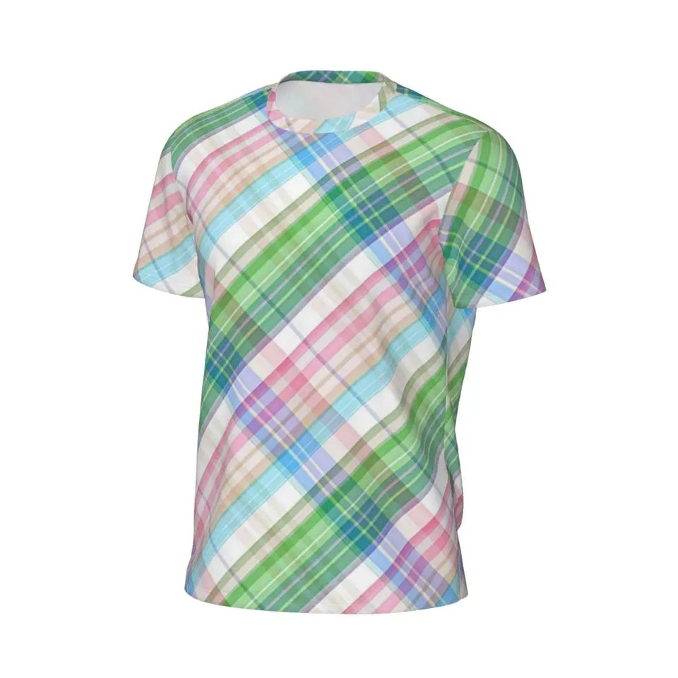 Gym T Shirt For Men Mondrian Line T-Shirts
