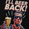 Men's T-Shirt I'll Beer Back Awesome Pure Cotton Tee Shirt Short Sleeve