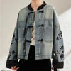 Denim Jacket For Women in Spring and Autumn 2024 New Embroidered Chinese Style Fashion Versatile Denim Clothing High-end women's