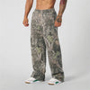 2025 New Jogger Straight Trendy Fitness Pants Men's Camouflage Wide Leg Pants Breathable running sweatpants loose men trousers