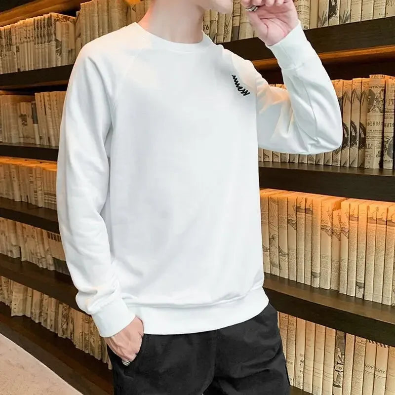 T Shirts for Men Plain Smooth Pullover Unicolor Tops