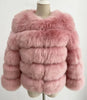 Faux Fur Coats Women Short Coat Jackets Elegant Jacket  Autumn Winter Y2k Furry Outerwear Mom Splice Thick Warm Coffe Coats