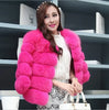 Faux Fur Coats Women Short Coat Jackets Elegant Jacket  Autumn Winter Y2k Furry Outerwear Mom Splice Thick Warm Coffe Coats