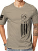 Men'S T-Shirt with a Simple Striped 3D Digital Print
