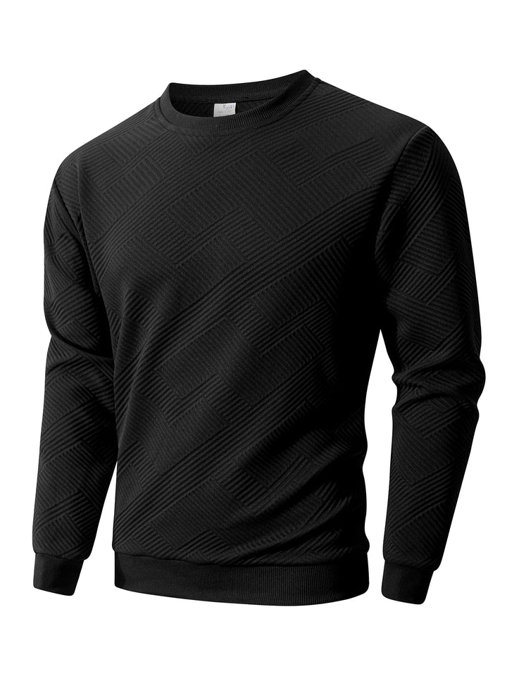 Men's Crew Neck Sweatshirts Spring Autumn Warm Basic Outdoor Pullover Sweater Casual No Hood Hoodie Man Sportswear Tops