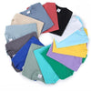 100% Cotton T-shirt Men Women Solid Color O Neck Short-sleeved Tops Summer Korean Loose Half-sleeve T Shirt Unisex M-4XL