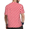 Gym T Shirt For Men Mondrian Line T-Shirts