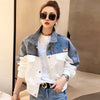 Denim Jacket For Women in Spring and Autumn 2024 New Embroidered Chinese Style Fashion Versatile Denim Clothing High-end women's