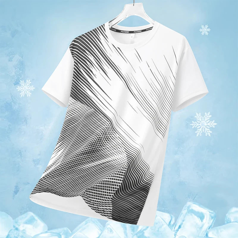 Men's T-Shirt for Summer Casual Oversized Loose T-Shirt