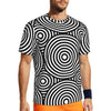 Gym T Shirt For Men Mondrian Line T-Shirts