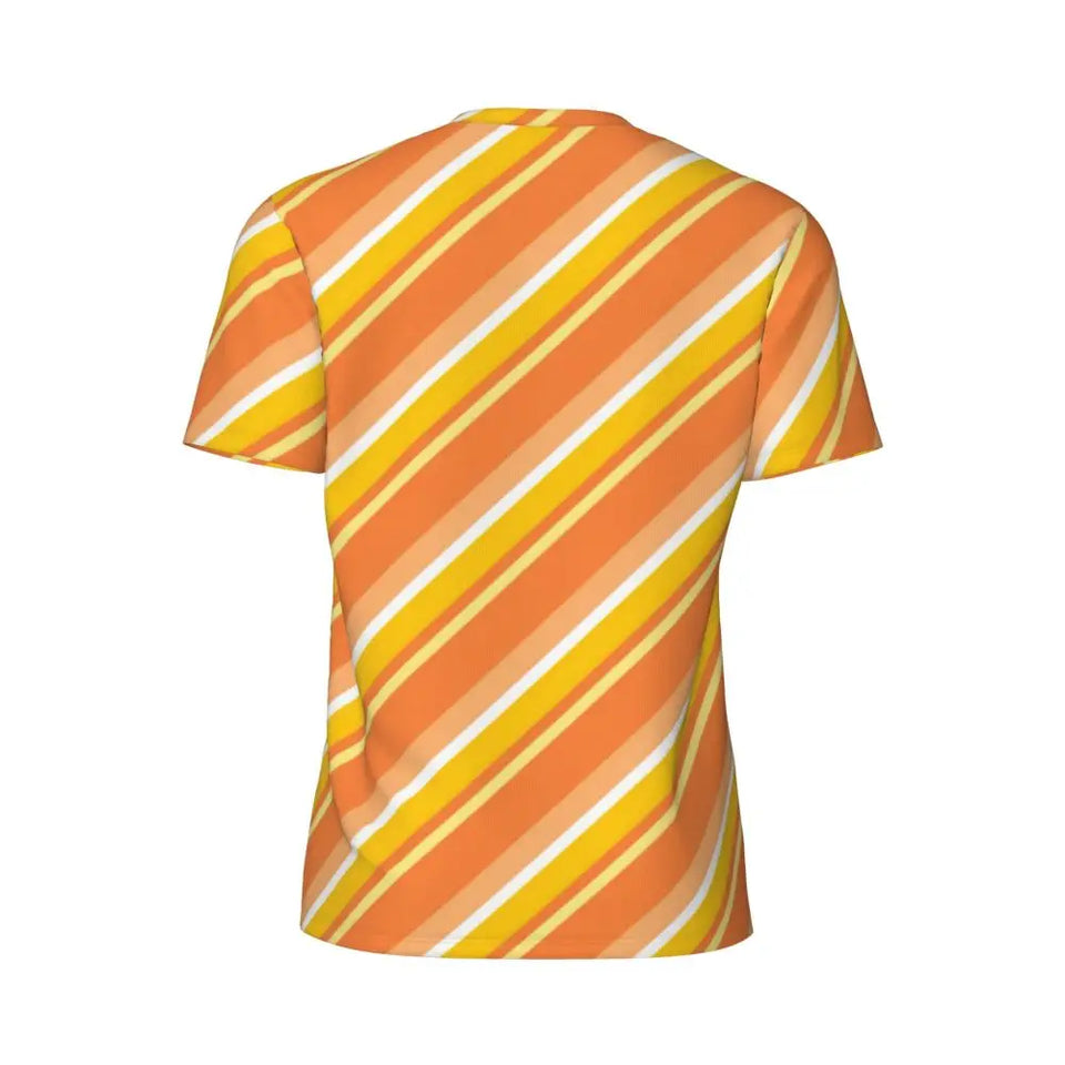 Gym T Shirt For Men Mondrian Line T-Shirts