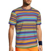 Gym T Shirt For Men Mondrian Line T-Shirts