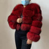 Faux Fur Coat Women's Jacket Winter Fashion Warm Thick Fox Raccoon Leather Brown Plus Size Especially Fake Fur Cold Coat
