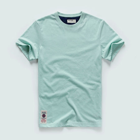 Men's T-shirt Cotton Solid Color t shirt Men Causal O-neck Basic Tshirt