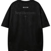 Men'S Casual Streetwear Embroidered Suede-Like Short Sleeve